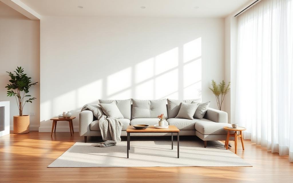 Essential cleaning level in a tidy home